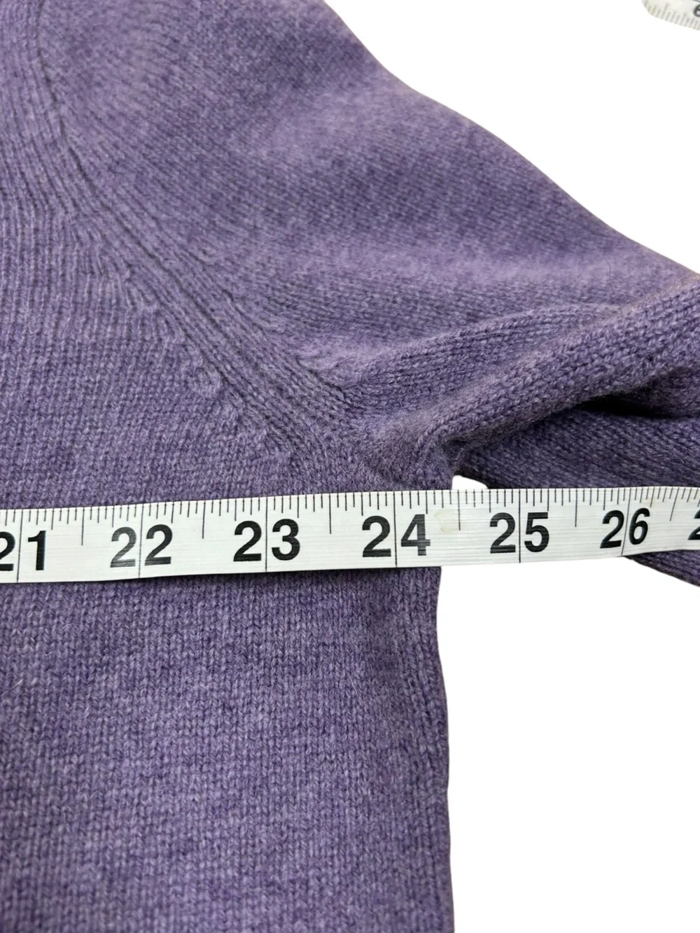 J.CREW NEW Rugged Merino Wool Blend Crewneck Sweater Heather Lilac Men’s XL NWT